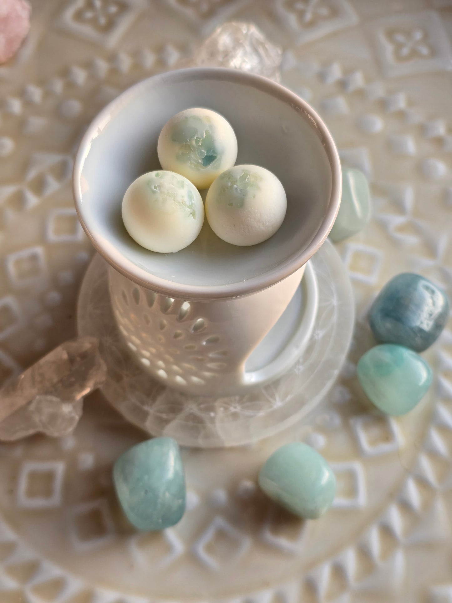 Duftwachs "Aquamarin"