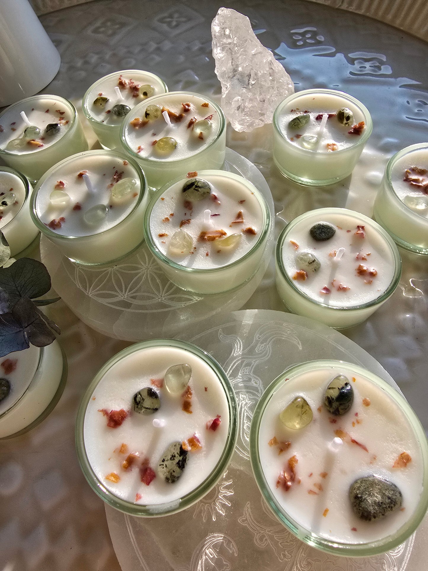 Kristall-Teelicht "Intuition"