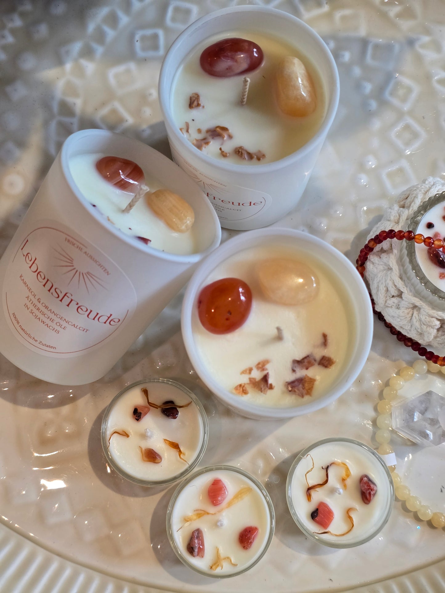 Kerze "Lebensfreude"