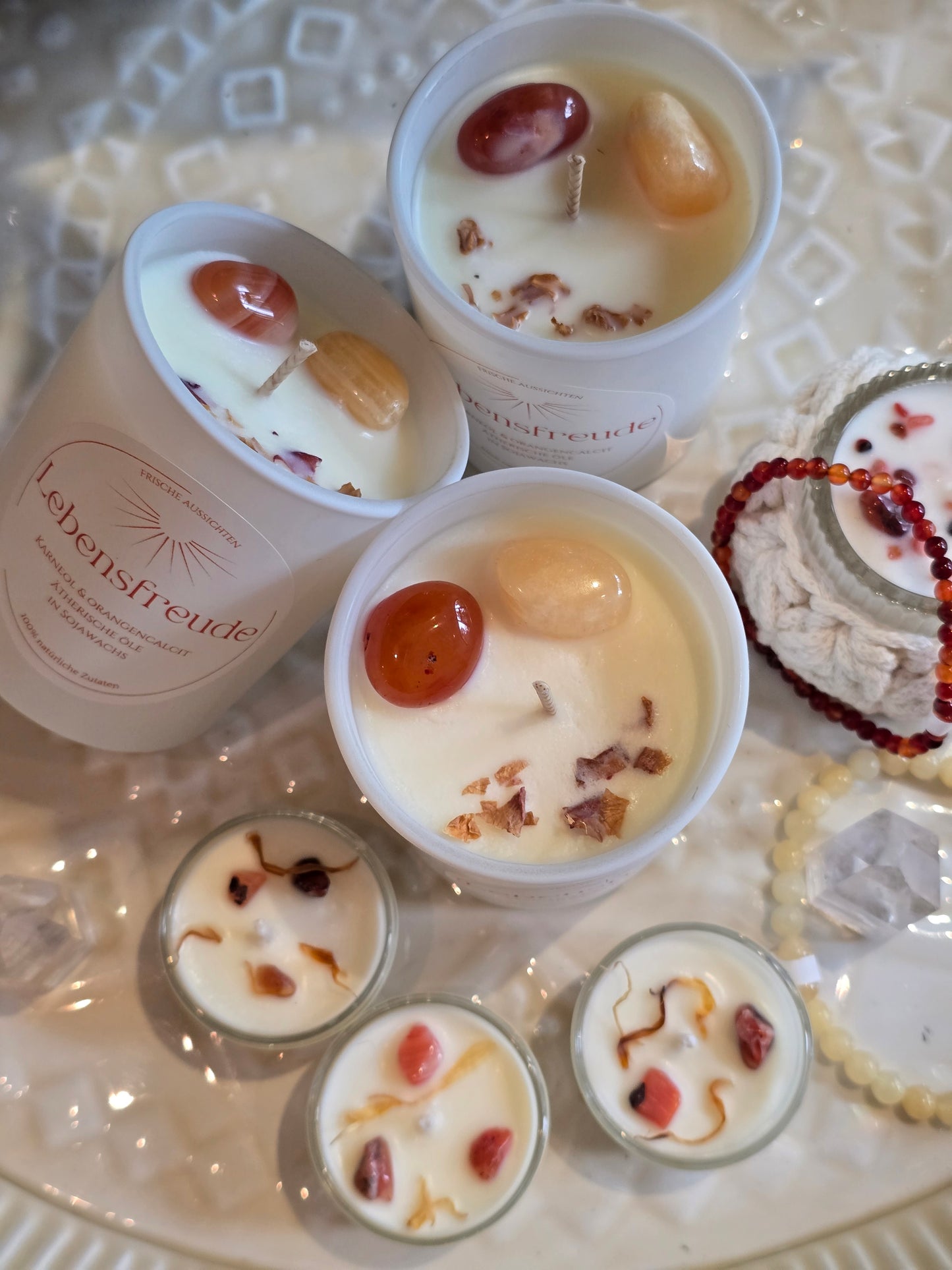 Kerze "Lebensfreude"