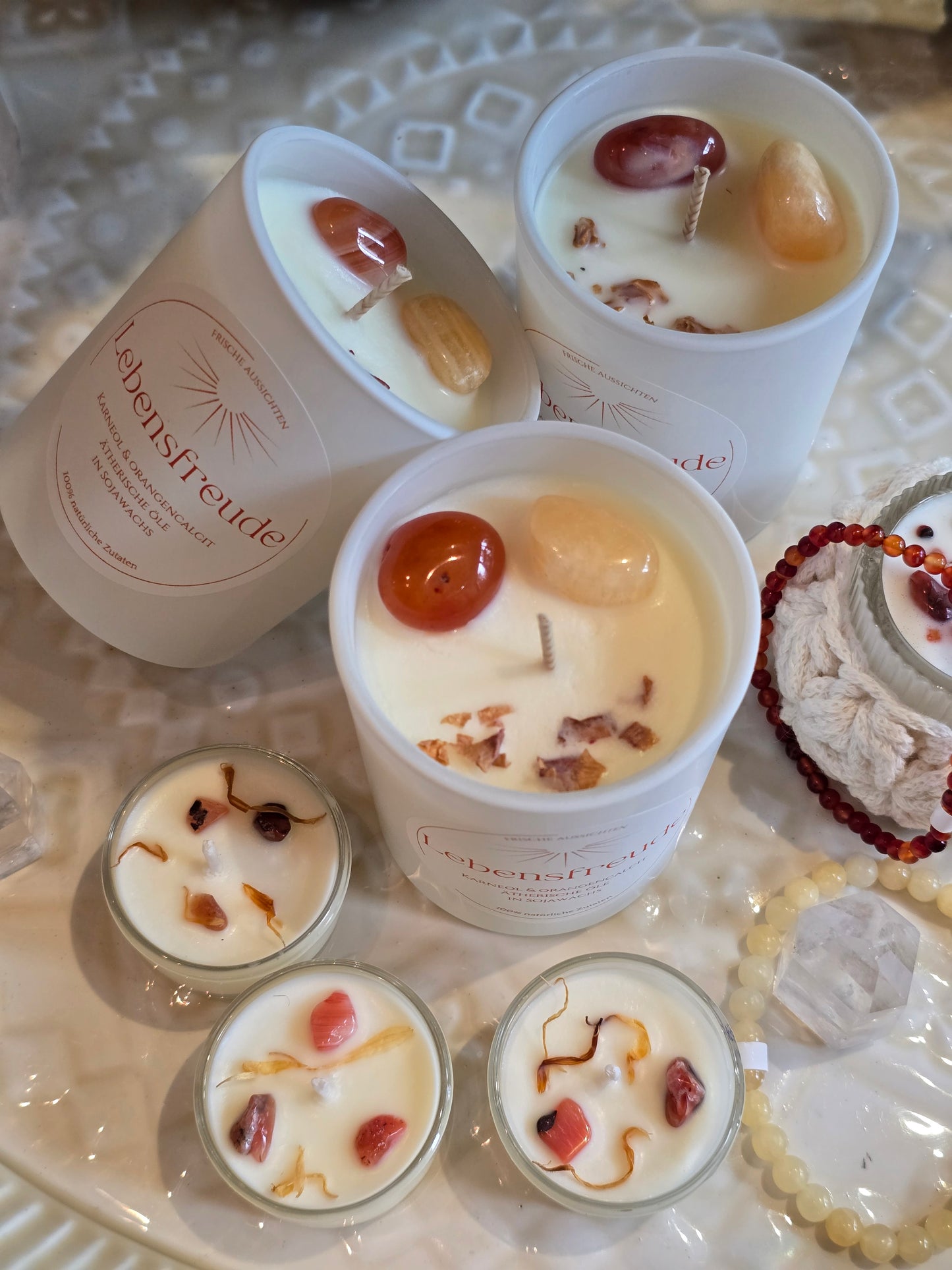 Kerze "Lebensfreude"