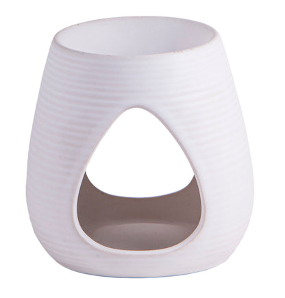Duftlampe weiß, Keramik