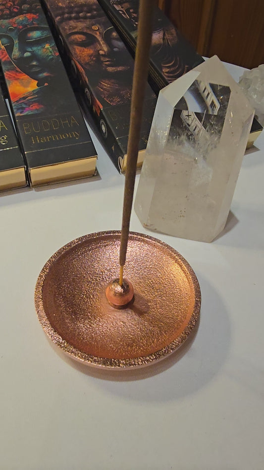 Räucherstäbchen-Halter Hilarion rose