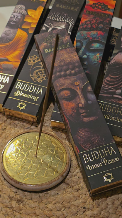 Räucherstäbchen-Halter Blume des Lebens