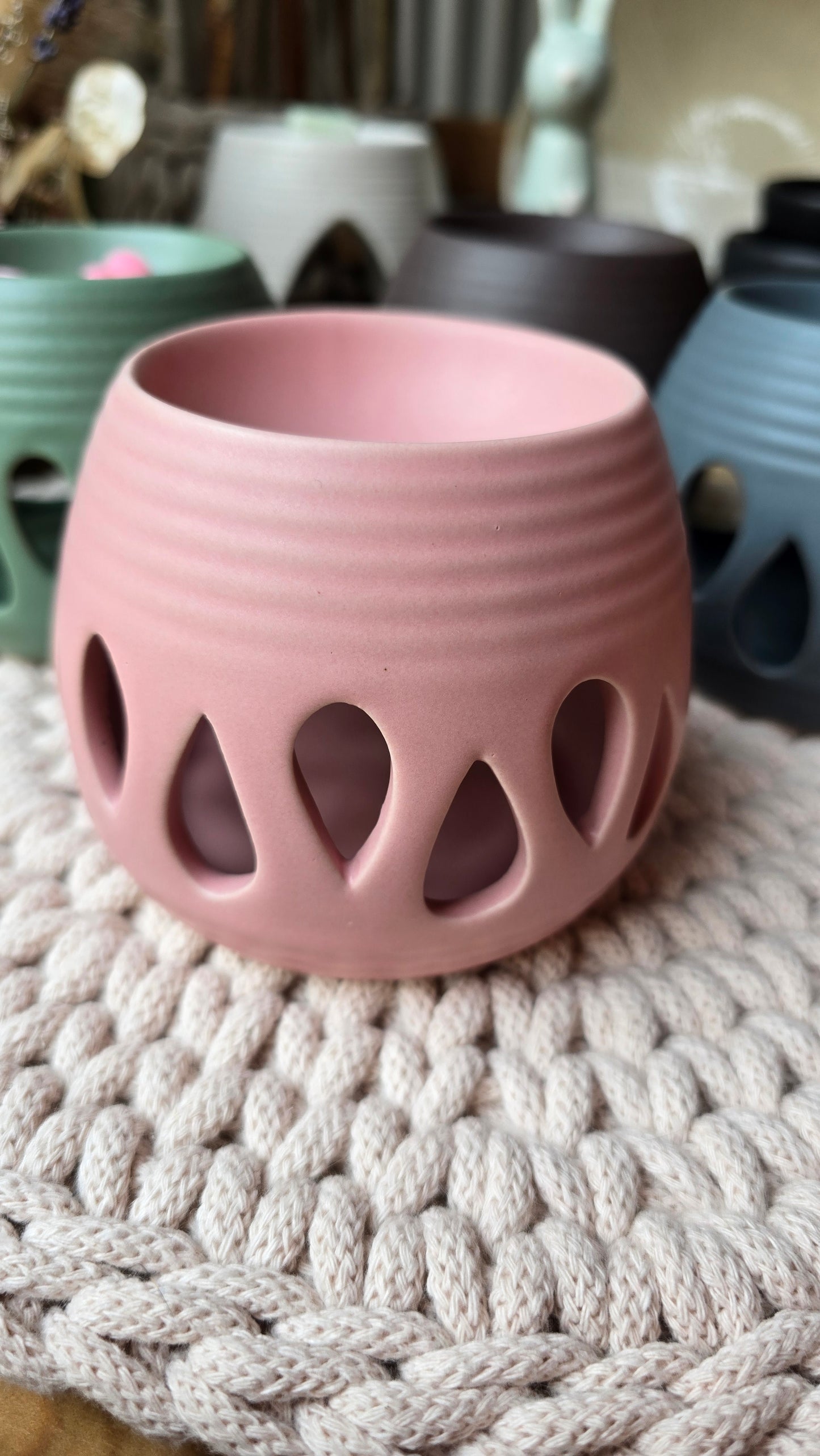 Duftlampe "Simple", rosa