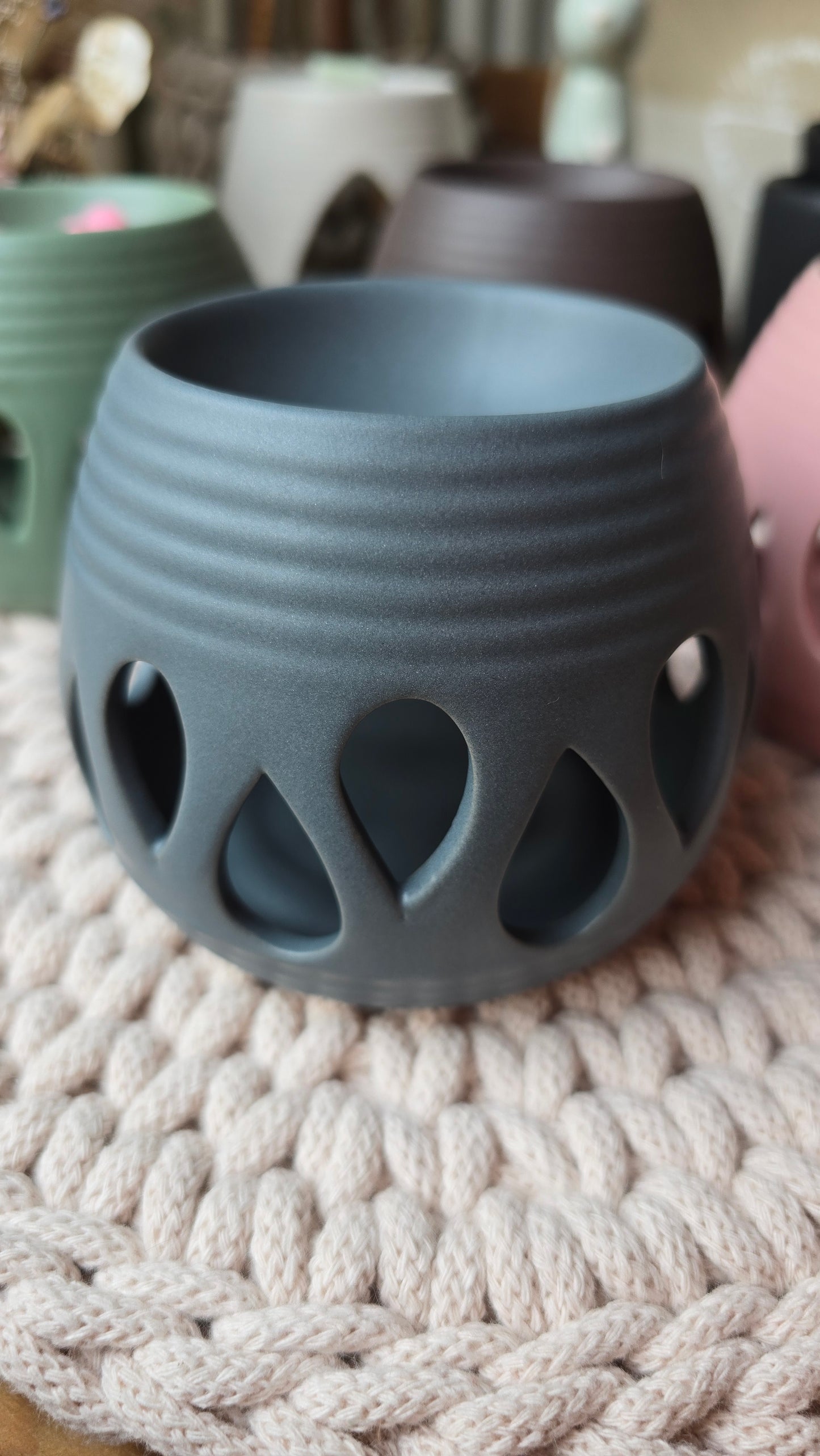 Duftlampe "Simple", blau