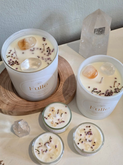 Kristall-Teelicht "Fülle"