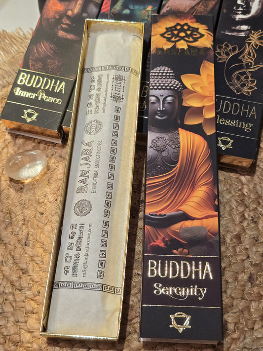Räucherstäbchen Banjara Buddha Gelassenheit