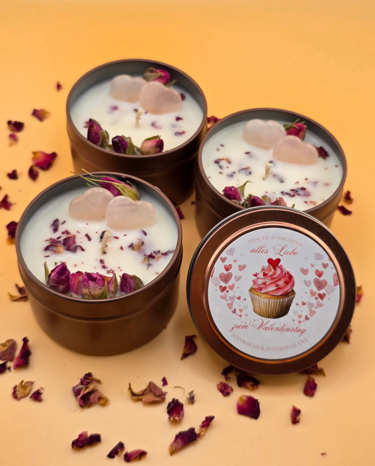 💖 Valentinstagskerze