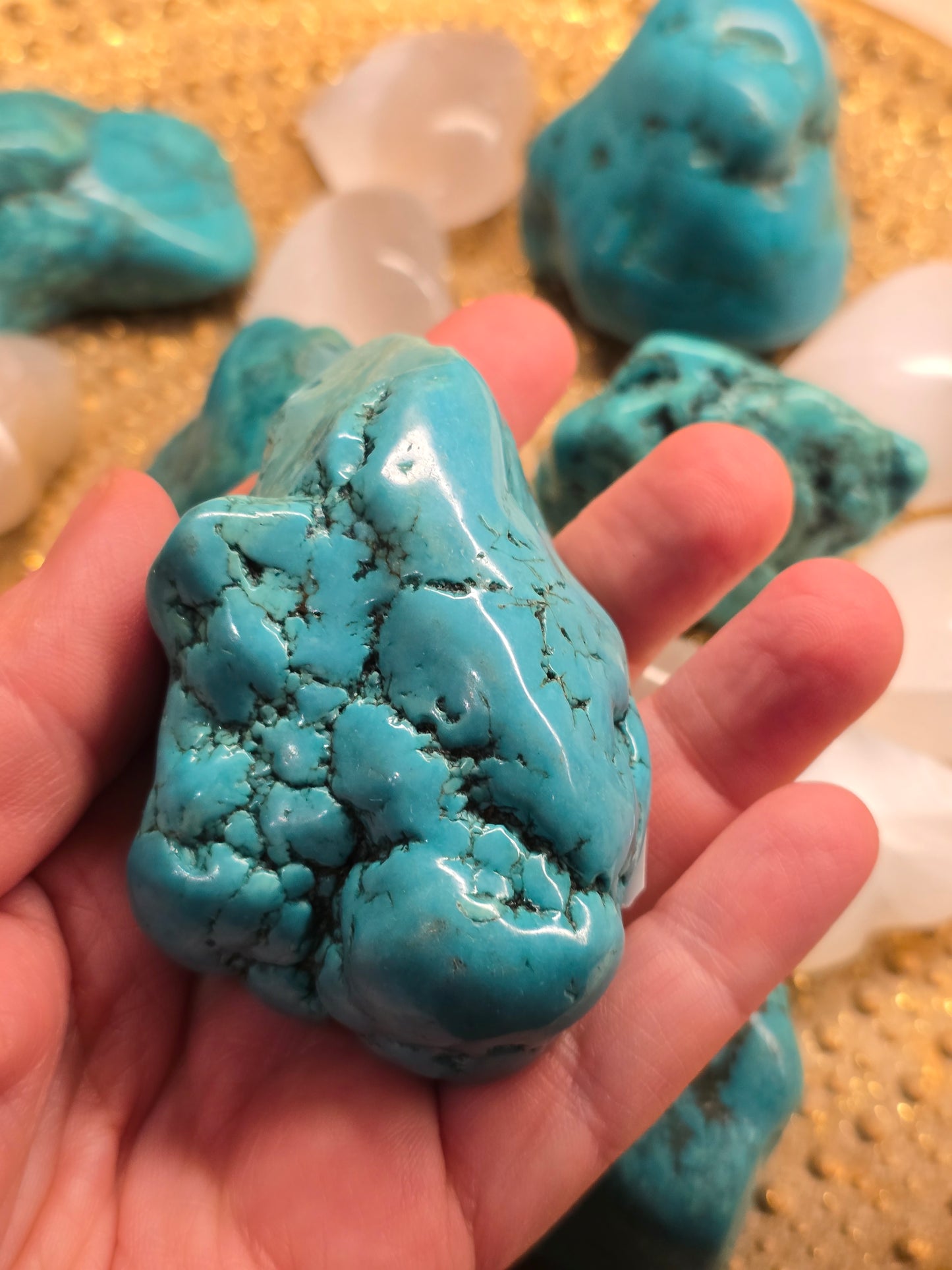 Türkis-Nuggets aus dem Tibet