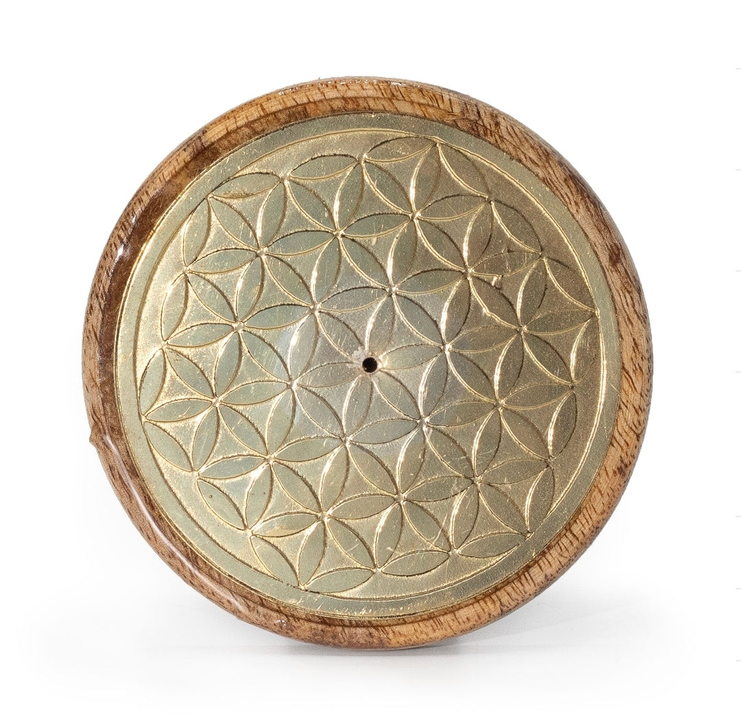 Räucherstäbchen-Halter Blume des Lebens